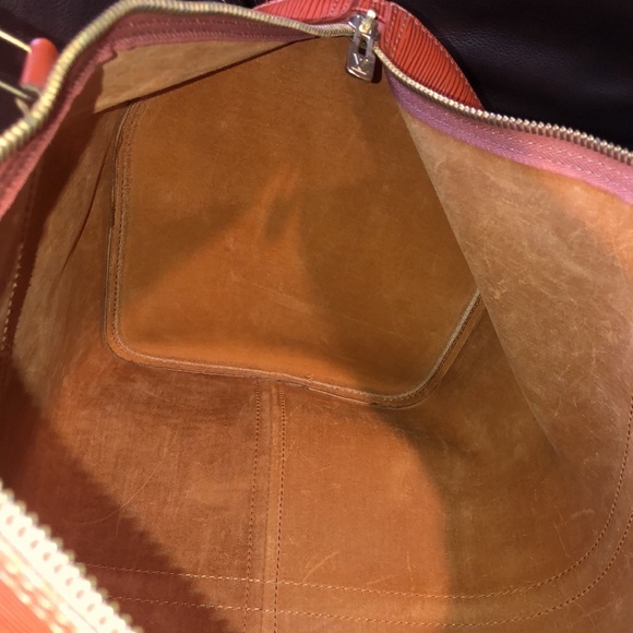 LOUIS VUITTON LV 50 Kenyan Fawn Epi Keepall Boston Travel Weekend Bag VI0970 - Picture 14 of 17